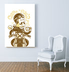 78 Coffee Racer by Afif Quilimo on GIANT ART - white digital drawing