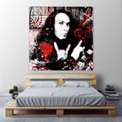 Ronnie James Dio by DARIA GRACHEVA on GIANT ART - black digital painting