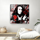 Ronnie James Dio by DARIA GRACHEVA on GIANT ART - black digital painting