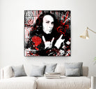 Ronnie James Dio by DARIA GRACHEVA on GIANT ART - black digital painting