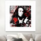 Ronnie James Dio by DARIA GRACHEVA on GIANT ART - black digital painting