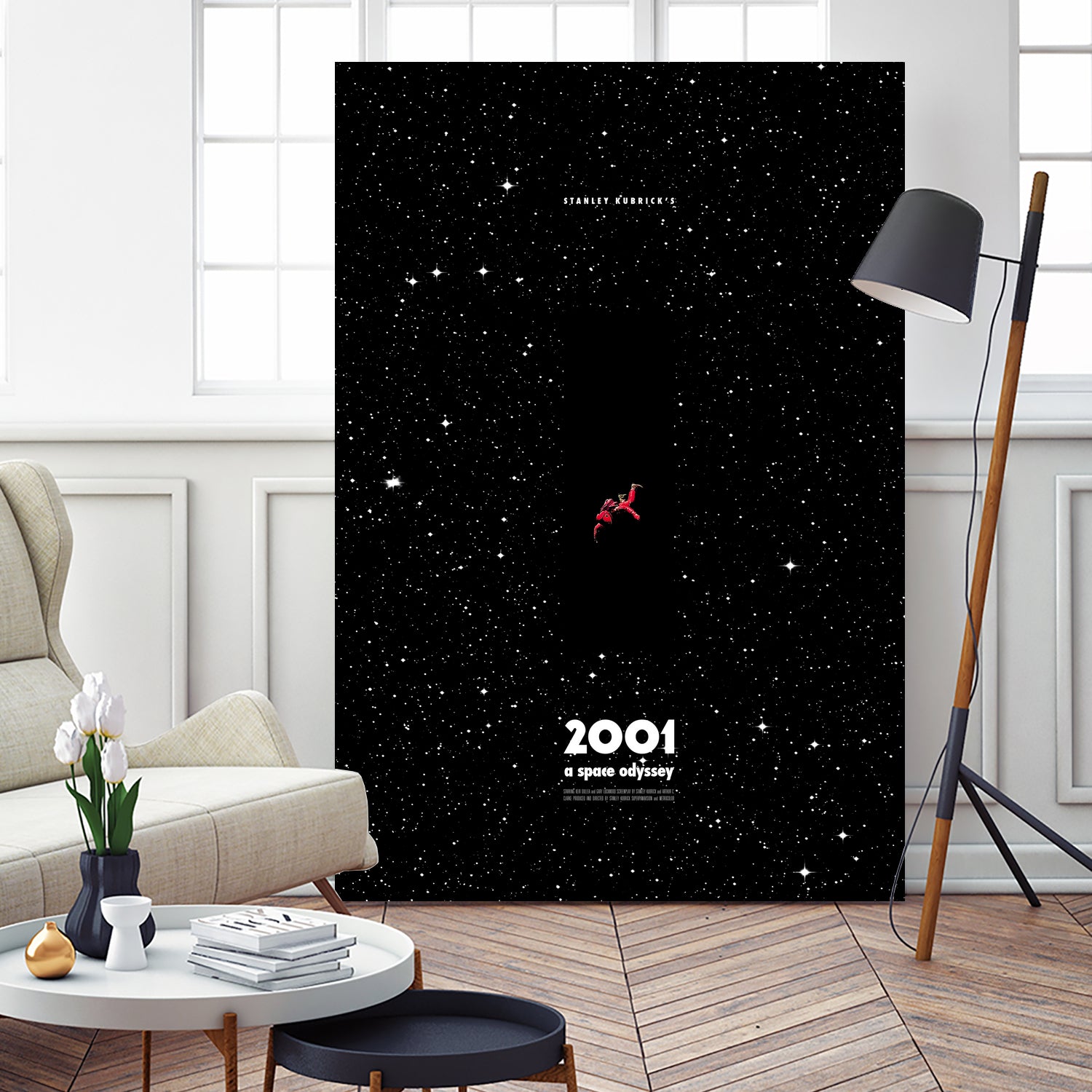 2001 A Space Odyssey by Juarez Tanure on GIANT ART - black photo illustration