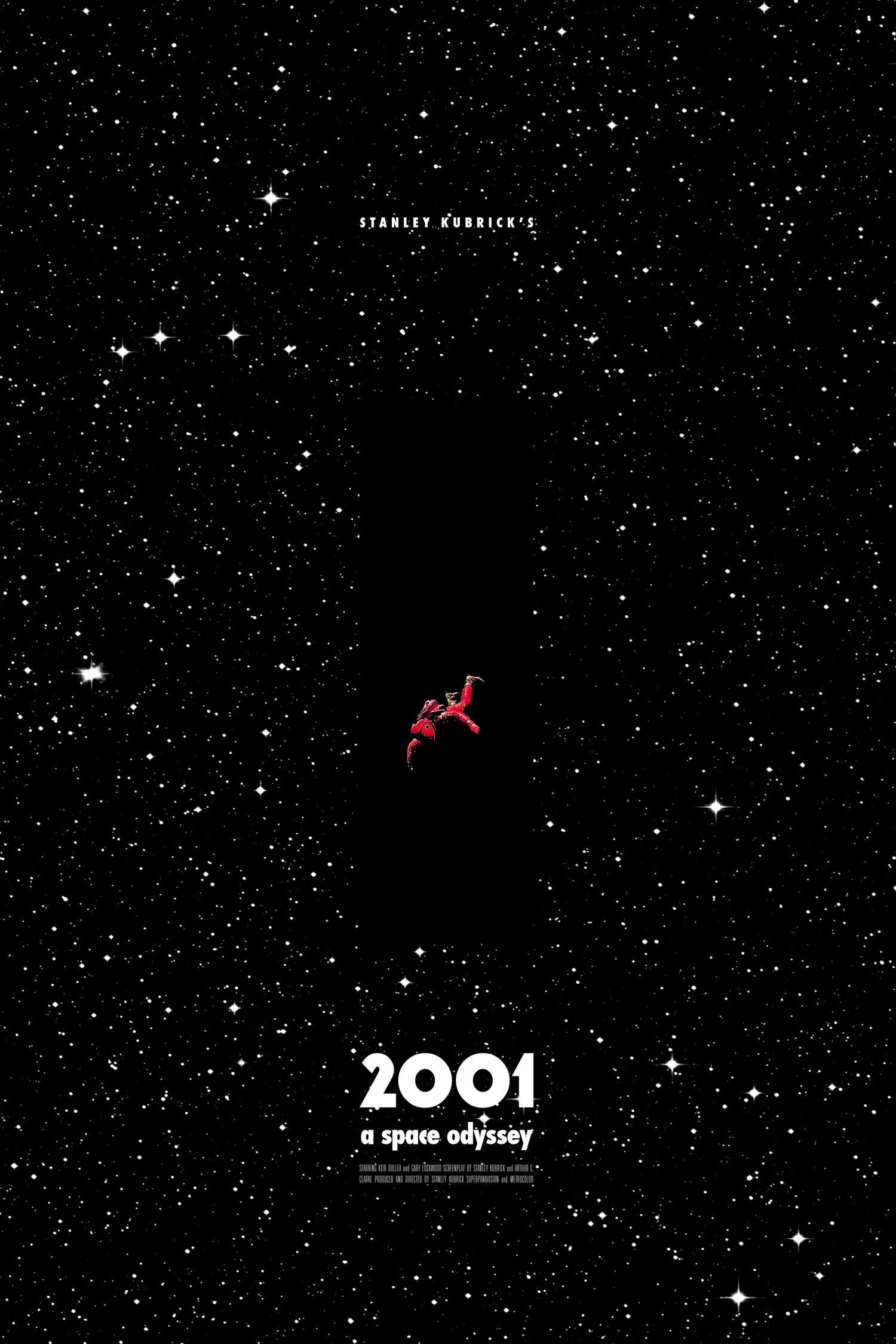 2001 A Space Odyssey by Juarez Tanure on GIANT ART - black photo illustration