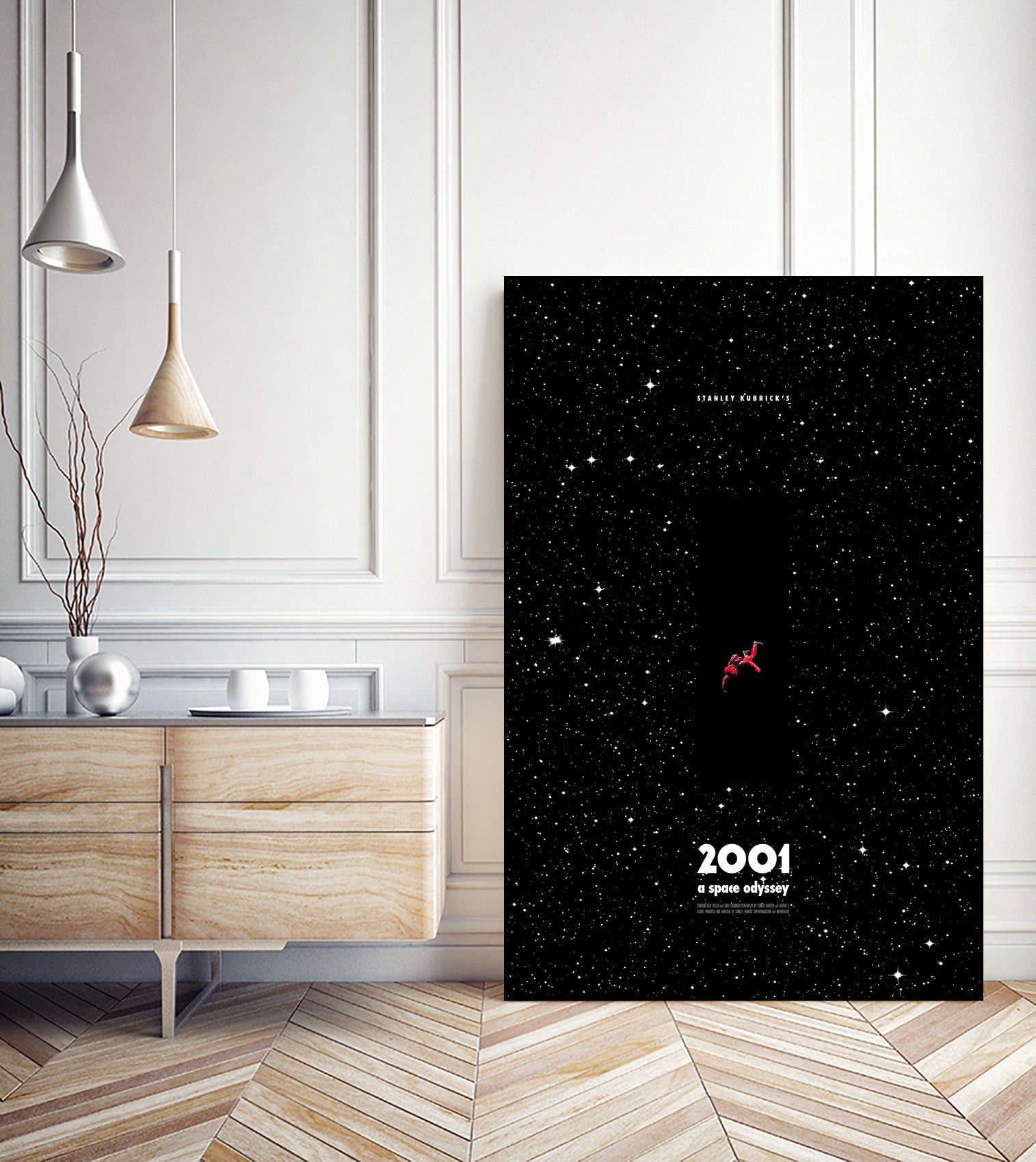 2001 A Space Odyssey by Juarez Tanure on GIANT ART - black photo illustration