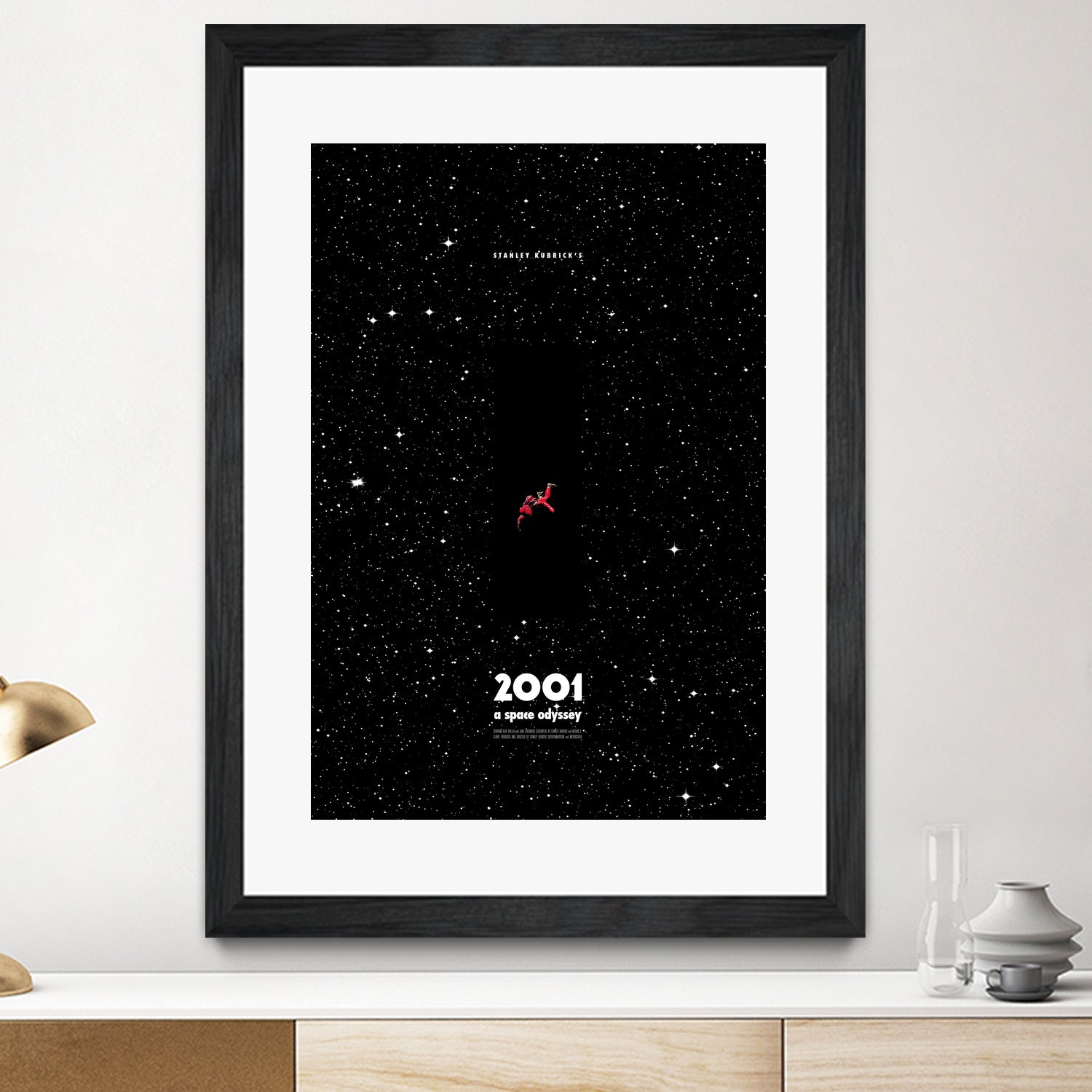 2001 A Space Odyssey by Juarez Tanure on GIANT ART - black photo illustration