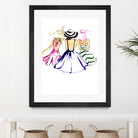 SISTERS by Tatiana Vlasko on GIANT ART - fuchsia digital painting