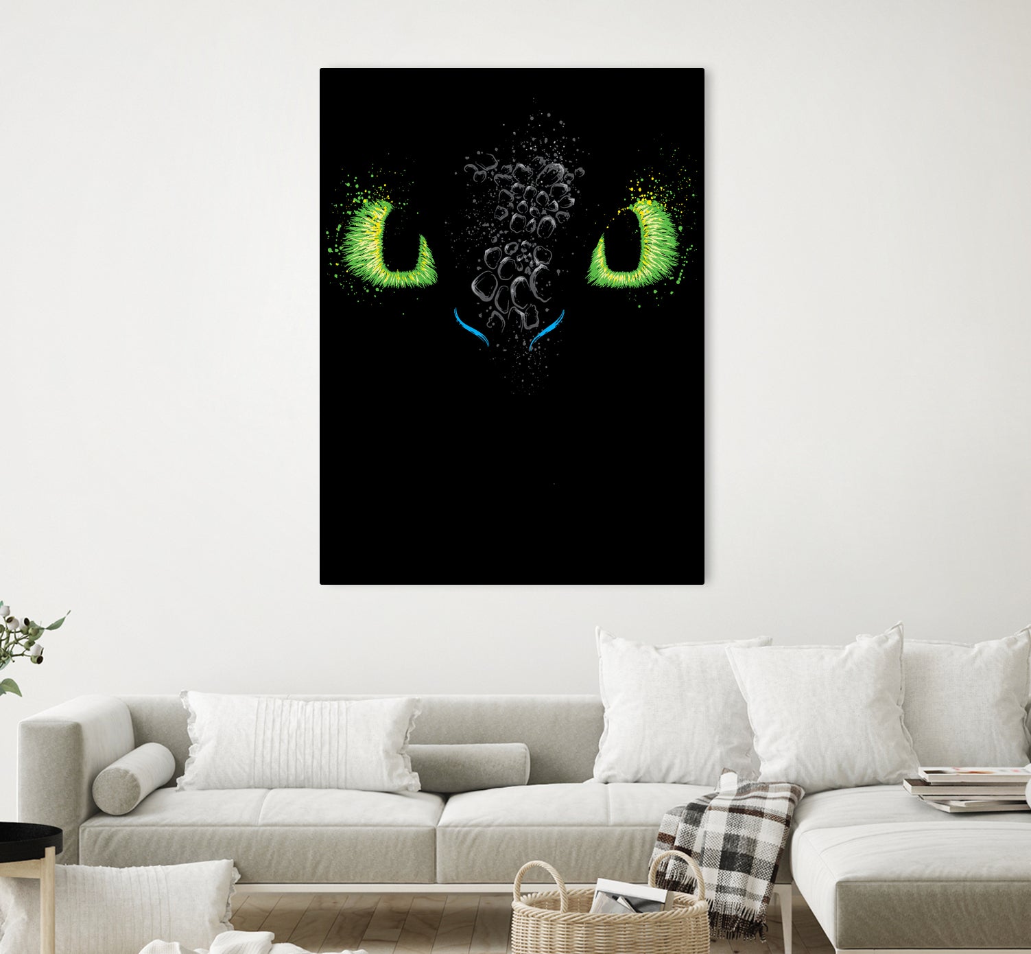 The eyes of the dragon by Antonio Camarena on GIANT ART - black digital painting