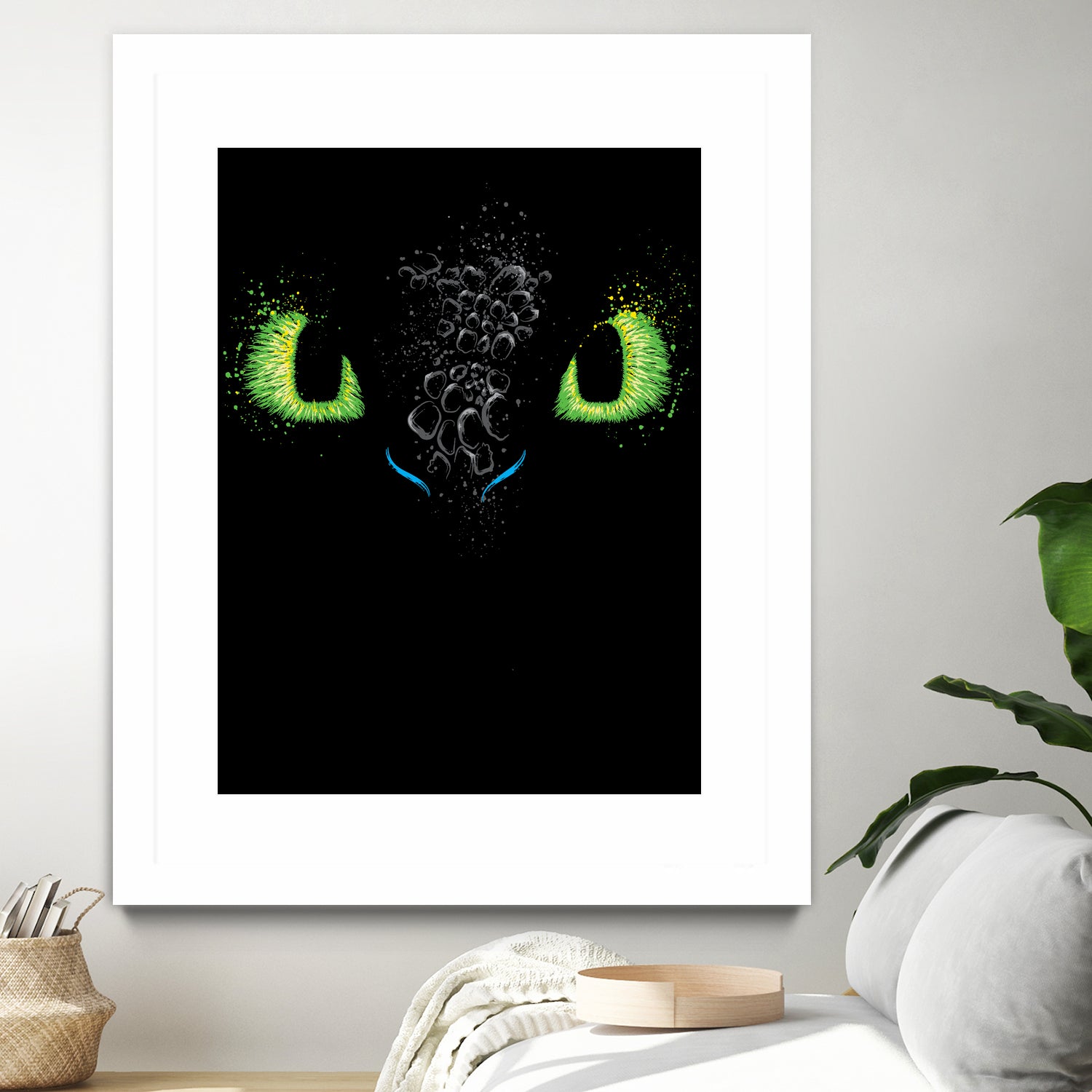 The eyes of the dragon by Antonio Camarena on GIANT ART - black digital painting