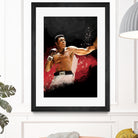 Muhammad Ali by Urvashi Suraiya on GIANT ART - red digital painting