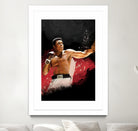 Muhammad Ali by Urvashi Suraiya on GIANT ART - red digital painting