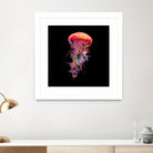 Jellyfish World by David Loblaw on GIANT ART - blue photo illustration