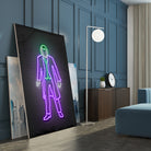 Joker neon by Octavian Mielu on GIANT ART