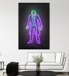 Joker neon by Octavian Mielu on GIANT ART