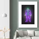 Joker neon by Octavian Mielu on GIANT ART