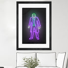 Joker neon by Octavian Mielu on GIANT ART