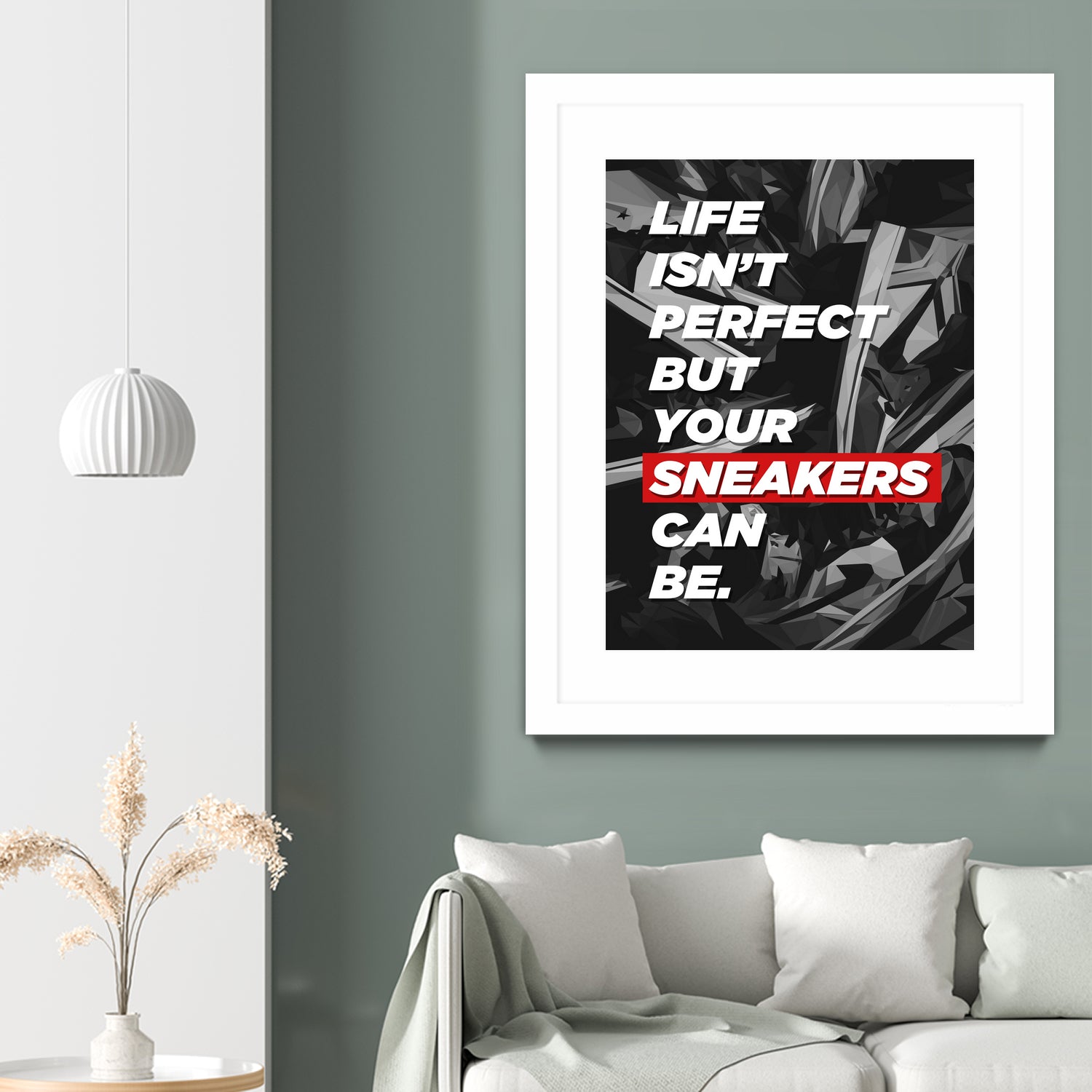 sneakers addict quotes by Artnesia on GIANT ART