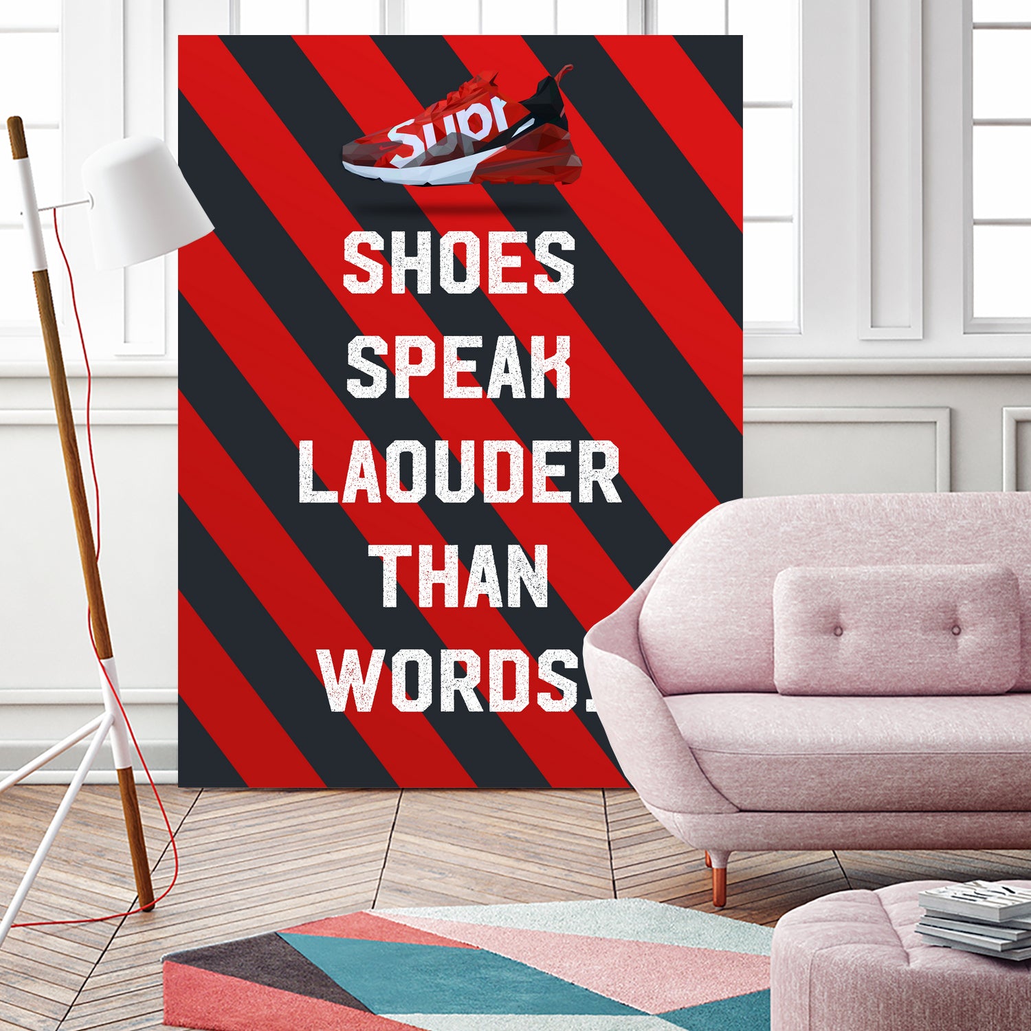 sneaker quotes MOTIVATION  by Artnesia on GIANT ART