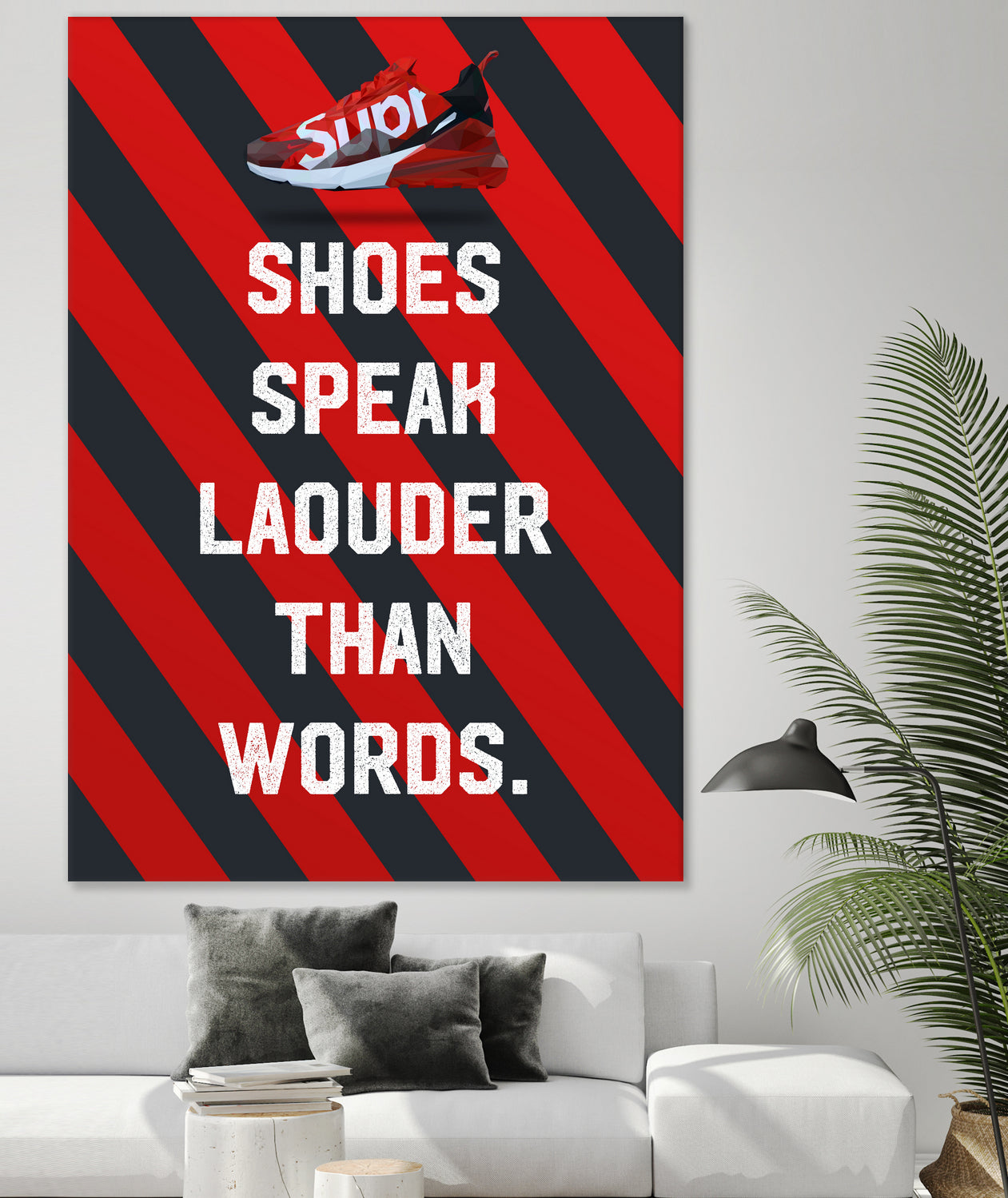 sneaker quotes MOTIVATION  by Artnesia on GIANT ART