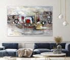 Passer au travers by Sylvie Cloutier on GIANT ART - beige abstract