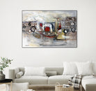 Passer au travers by Sylvie Cloutier on GIANT ART - beige abstract