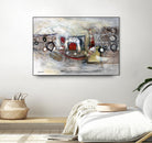 Passer au travers by Sylvie Cloutier on GIANT ART - beige abstract