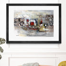 Passer au travers by Sylvie Cloutier on GIANT ART - beige abstract