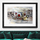 Passer au travers by Sylvie Cloutier on GIANT ART - beige abstract