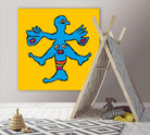 Butterfly Totem by Yaro on GIANT ART - blue art for kids