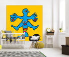 Butterfly Totem by Yaro on GIANT ART - blue art for kids
