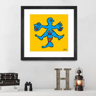 Butterfly Totem by Yaro on GIANT ART - blue art for kids