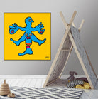 Butterfly Totem by Yaro on GIANT ART - blue art for kids