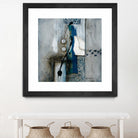 La fonte by Sylvie Cloutier on GIANT ART - blue abstract
