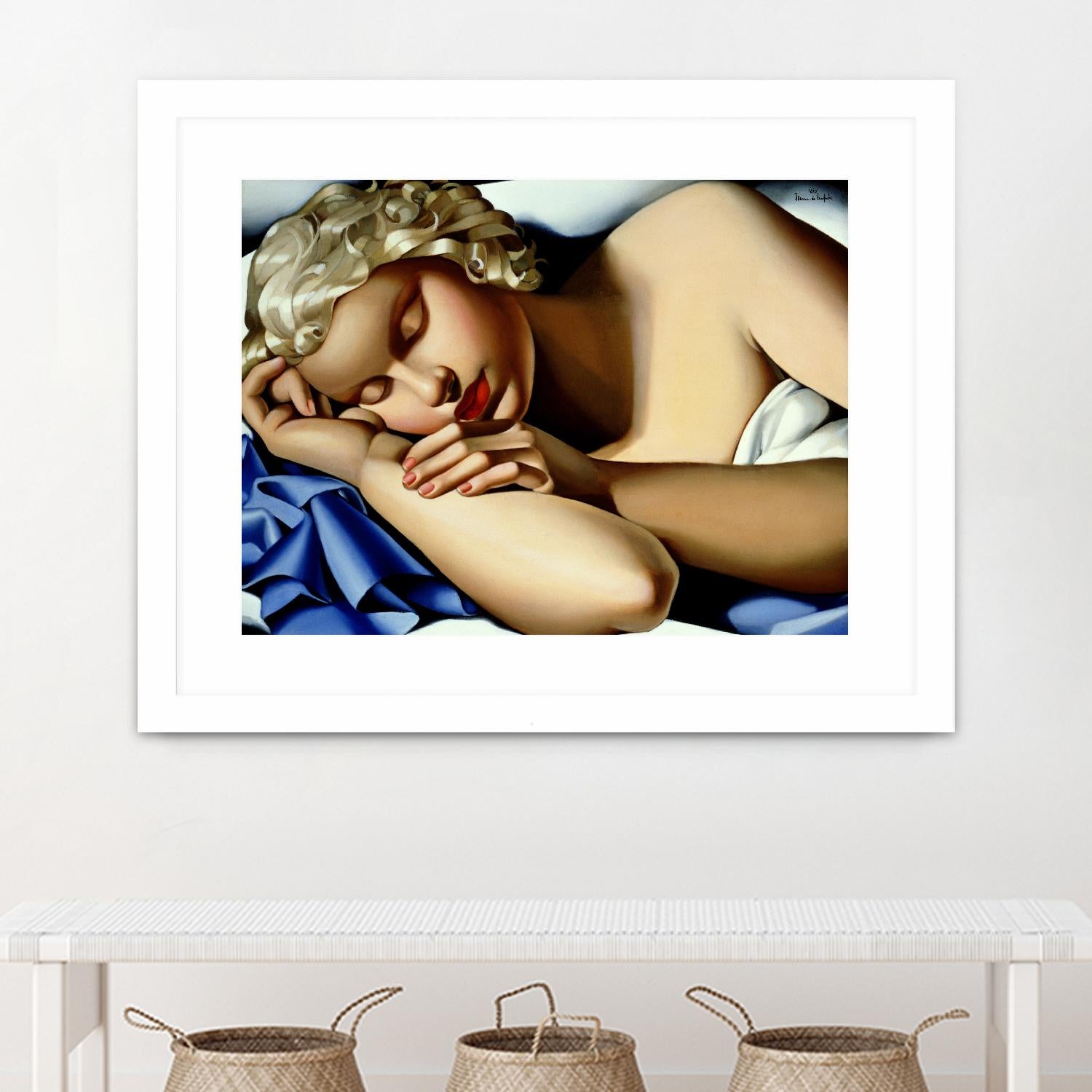 The Sleeping Girl I - Art Print by Tamara de Lempicka | GIANT ART