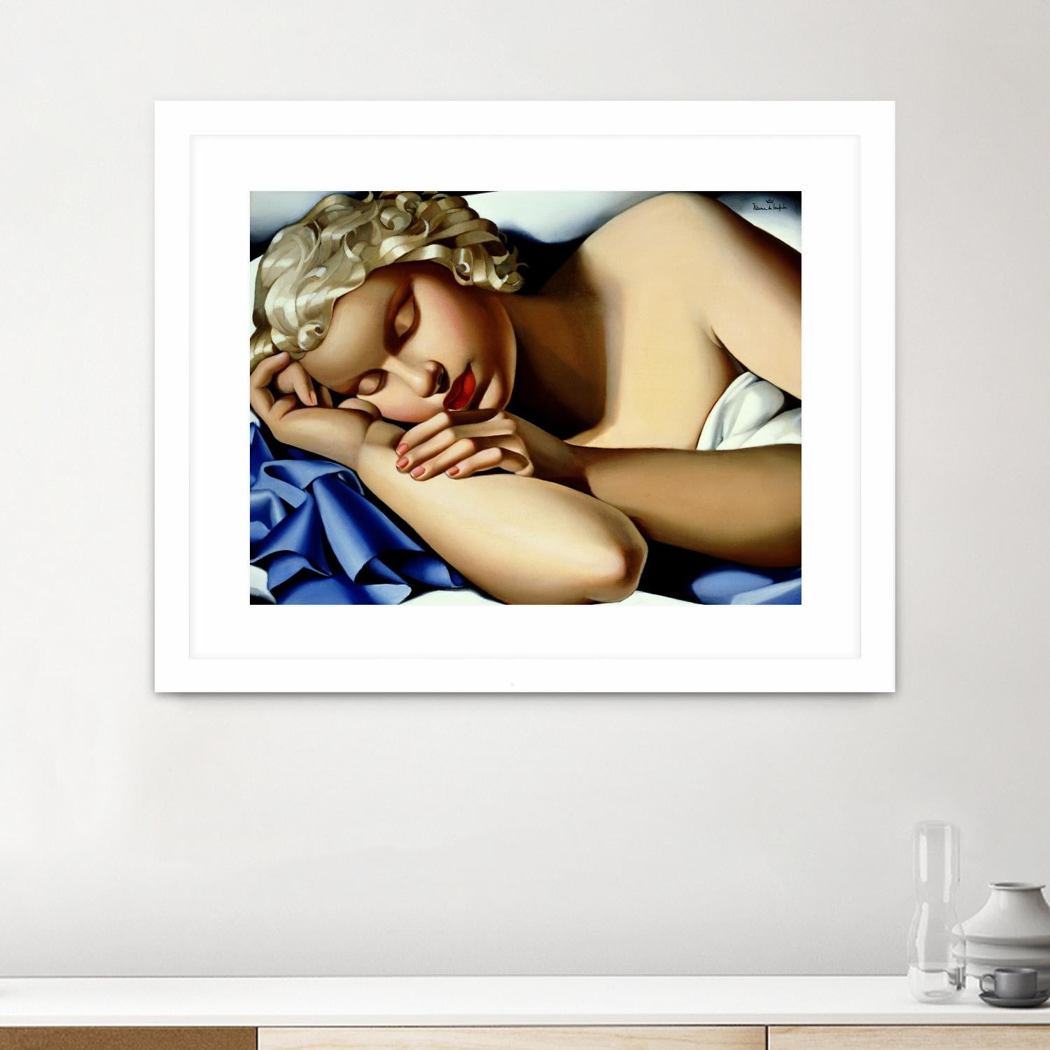 他の人発送×Tamara de Lempicka【眠る人】 The Sleeping Girl I - Art Print by Tamara de Lempicka | GIANT ART
