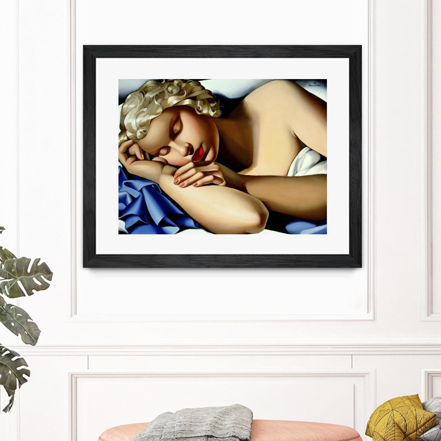 他の人発送×Tamara de Lempicka【眠る人】 The Sleeping Girl I - Art Print by Tamara de Lempicka | GIANT ART