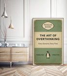 The Art of Overthinking by M Studio on GIANT ART - green positive vibes motivation