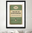 The Art of Overthinking by M Studio on GIANT ART - green positive vibes motivation