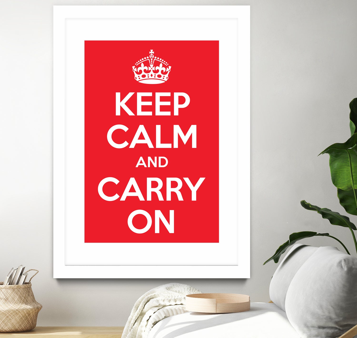 Keep Calm and Carry On by M Studio on GIANT ART - motivation