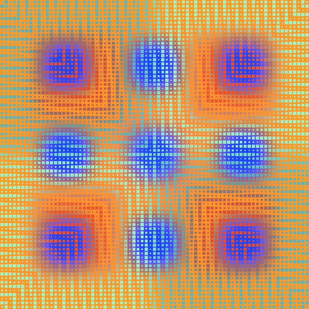 Pi_Dot_Pi_1-4_1 by Xosé Salgado on GIANT ART - orange digital vibration