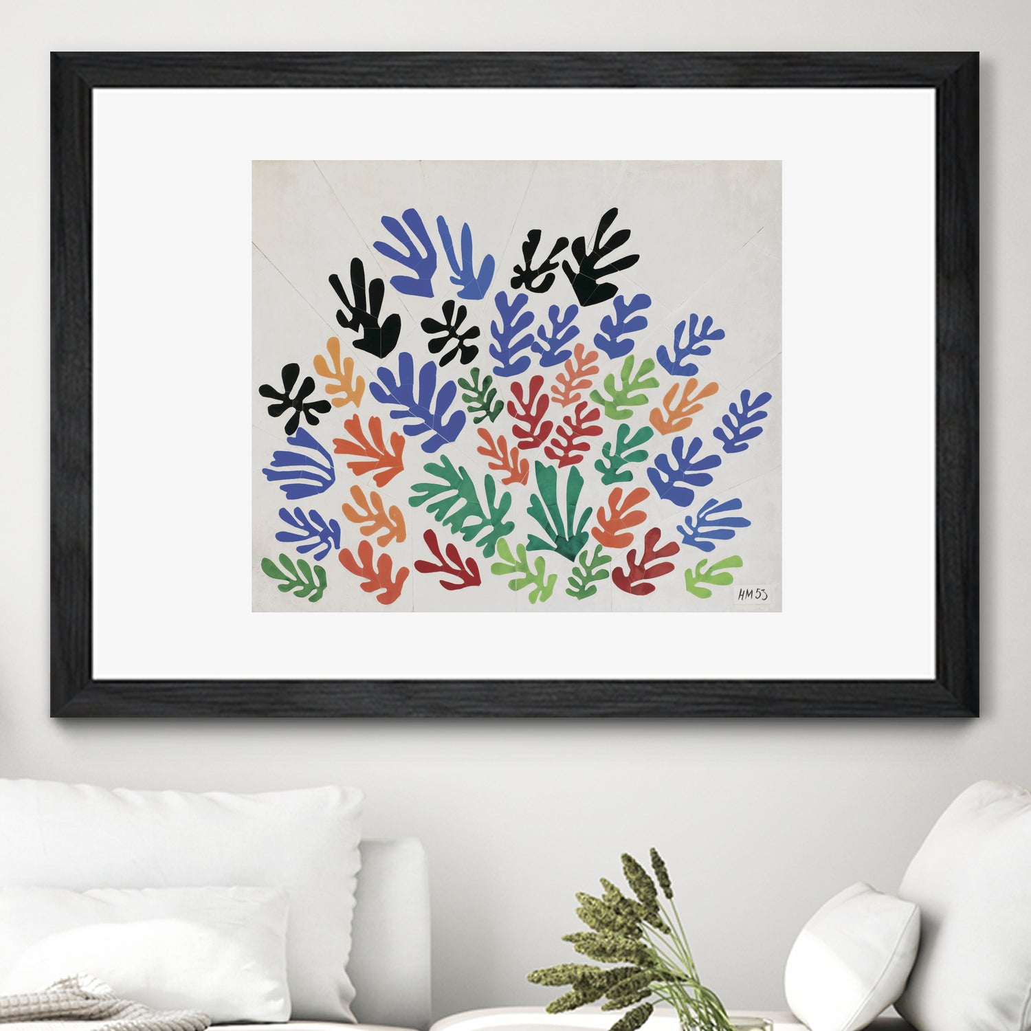 La Gerbe by Henri Matisse  on GIANT ART - orange botanical