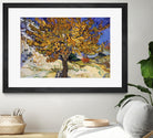 Mulberry Tree by Vincent Van Gogh on GIANT ART - yellow landscape