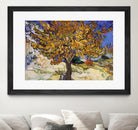 Mulberry Tree by Vincent Van Gogh on GIANT ART - yellow landscape