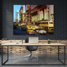 New York 1949 - 5 by Jean-François Dupuis on GIANT ART - beige architecture automobile