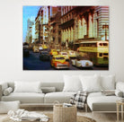 New York 1949 - 5 by Jean-François Dupuis on GIANT ART - beige architecture automobile