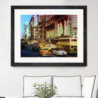 New York 1949 - 5 by Jean-François Dupuis on GIANT ART - beige architecture automobile