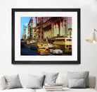 New York 1949 - 5 by Jean-François Dupuis on GIANT ART - beige architecture automobile