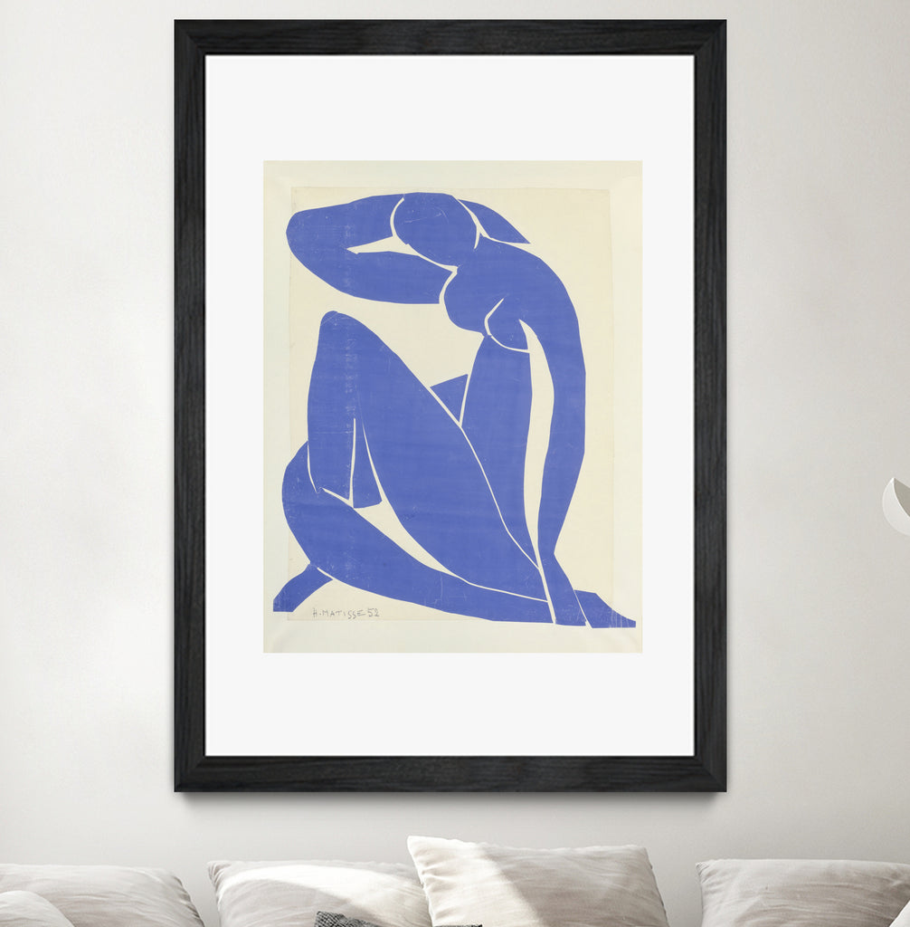 Nu Bleu II, 1952 by Henri Matisse on GIANT ART - blue museums