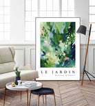 Le jardin by M Studio on GIANT ART - pink flowers