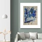 Breathe in the Ocean by Janet London on GIANT ART - blue abstract