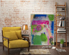 Spring is Sprung by Janet London on GIANT ART - pink abstract